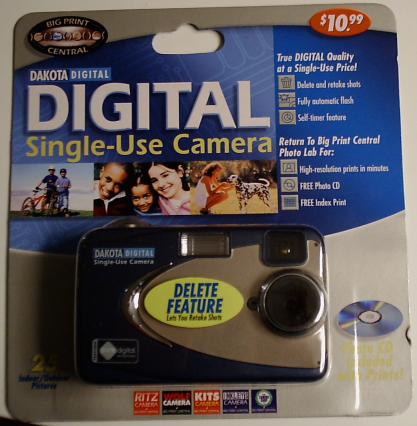 single use digital camera