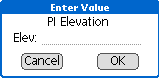 Entering a valie without a keypad